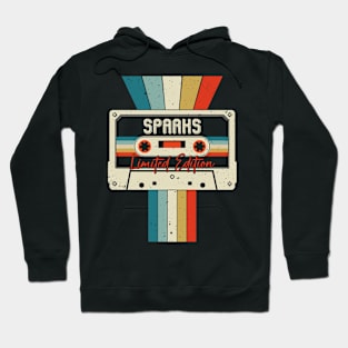 Graphic Sparks Proud Name Cassette Tape Vintage Birthday Gifts Hoodie